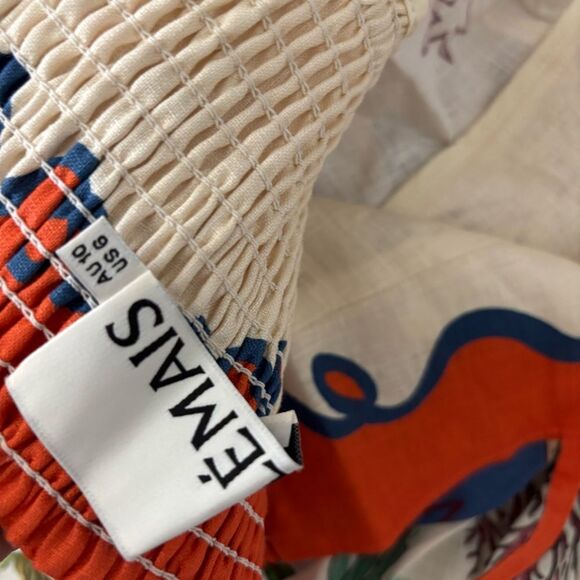 Nwot Alemais Colorful Women's Maxi Dress - Picture 5 of 10